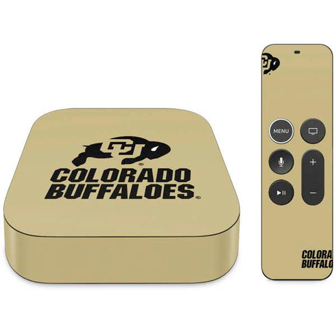 University of Colorado CU Collegiate Text Apple TV Skin
